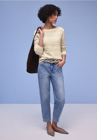 Uboat Structure Sweater | Soft Beige