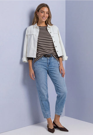 Basic U Boat Top | Black Coffee