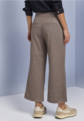 Culotte High Waist Jacquard  | Black Coffee