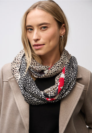 Printed Snood | Black