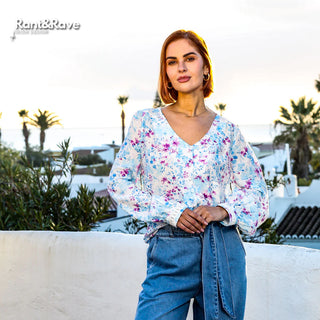 Ann Blouse | Blue