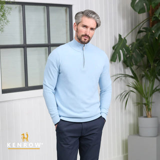 Arlo Half Zip | Sky