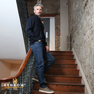 Austin Slim Leg Jean | Mid Blue