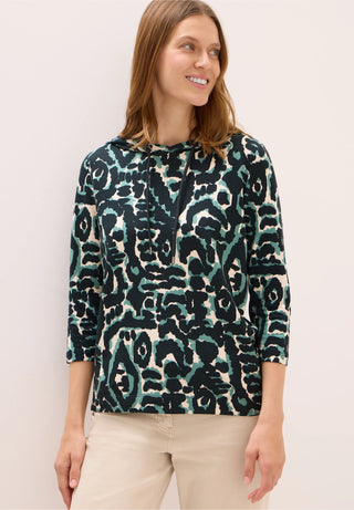 Terry Hoodie | Ink Green