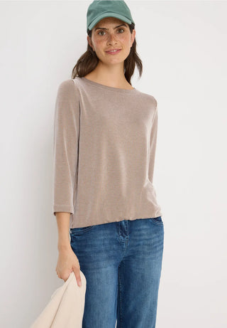 Stripped Shirt | Mocha Caramel