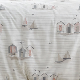 Beach Hut Duvet Cover Natural