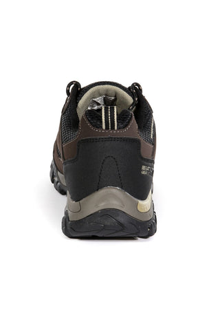 Men's Holcombe Waterproof Low Walking Shoes Peat Gold Fawn