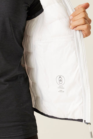 Women's Hillpack Insulated Bodywarmer White