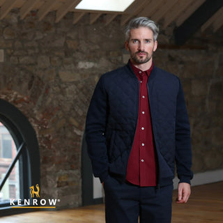 Charlie Hybrid Zip Through  | Navy