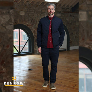 Charlie Hybrid Zip Through  | Navy