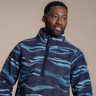Rawthey Half Zip Fleece | Dark Navy
