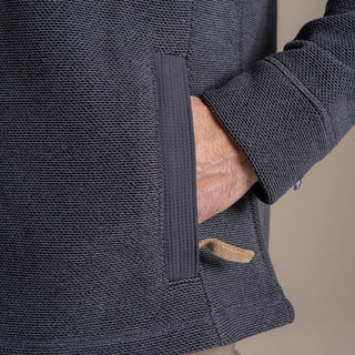 Men's Steeple Half Zip Fleece | Dark Iron
