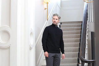 Cullen Half Zip | Black