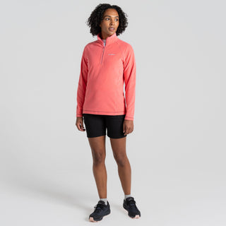 Women's Miska Half Zip Fleece | Coral Reef