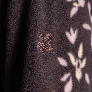 Reedmace Half Zip Fleece | Wenge Brown