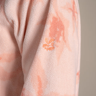 Women's National Trust Reedmace Half Zip Fleece | Sherbet Print