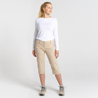 Women's Kiwi Pro II Crop Trousers | Desert Sand