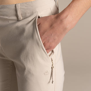 Women's Kiwi Pro III Cropped Trouser | Oyster