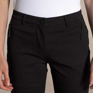 Women's Kiwi Pro III Cropped Trouser | Black