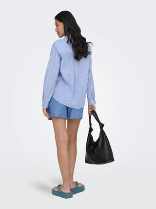 Wendy Long Sleeve Shirt | Cashmere Blue