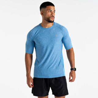 Men's Power Up T-Shirt | Heritage Blue Marl