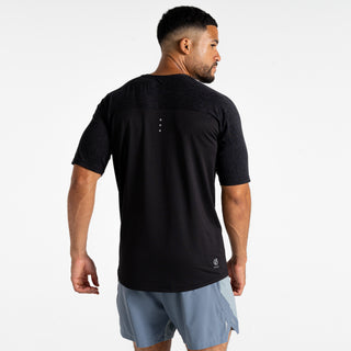 Men's Power Up T-Shirt | Black Marl