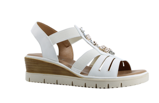 Dolly Sandal | White