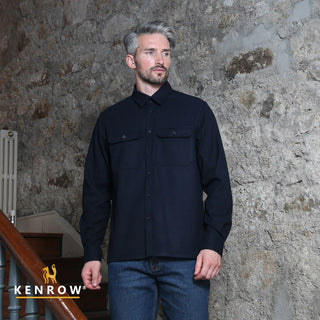 Duncan Overshirt | Navy