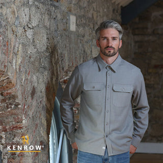 Duncan Overshirt | Grey Melange