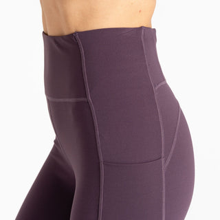 Women's Power Leggings | Deep Plum