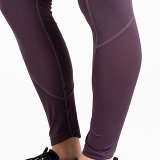 Women's Power Leggings | Deep Plum