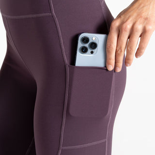 Women's Power Leggings | Deep Plum