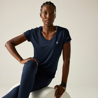 Women's Vigilant Active T-Shirt |  Navy