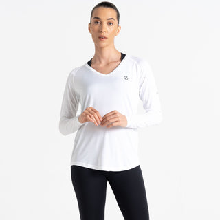 Women's Discern Long Sleeve T-Shirt White