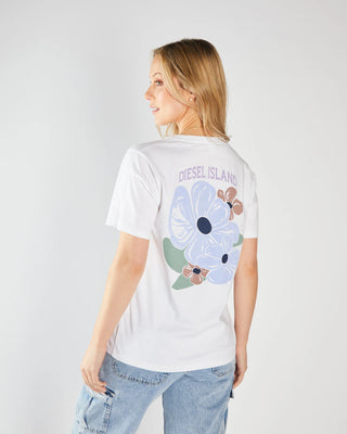 Fayne Tee | Dove White