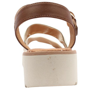 Fleur Sandal | Tan Gold