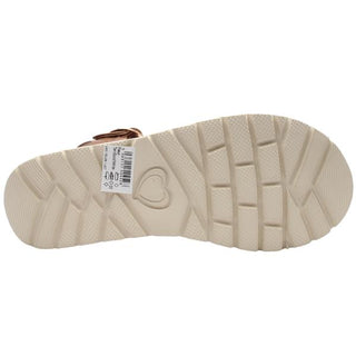 Fleur Sandal | Tan Gold