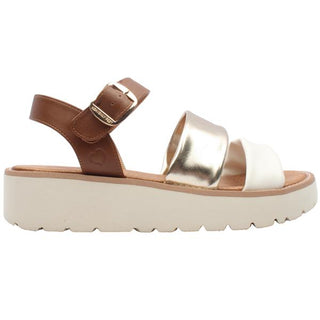Fleur Sandal | Tan Gold