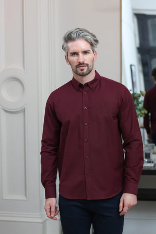 Fritz Shirt | Maroon
