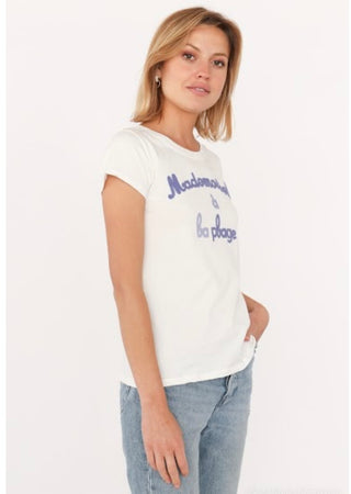 Molly Round Neck Tee Lilac