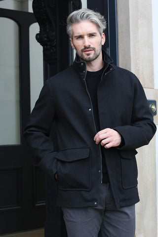Huxley Coat | Black