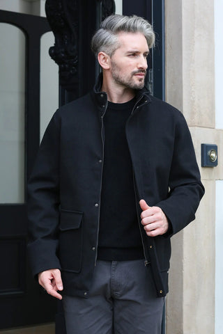 Huxley Coat | Black