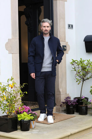Huxley Coat | Navy