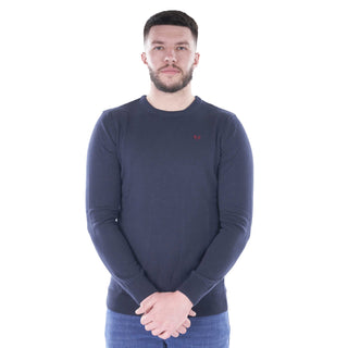 Hannon Crew Knit | Navy