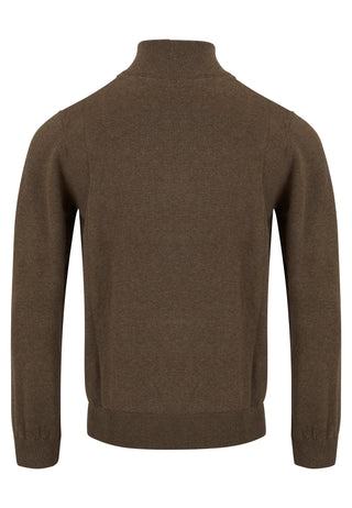 Harry 1/4-zip Jumper Chestnut