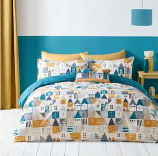 Nordica Duvet Cover Teal