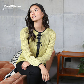 Isha Top  | Lime Green