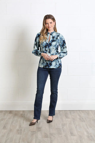 Leah Top | Blue
