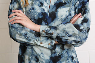 Leah Top | Blue