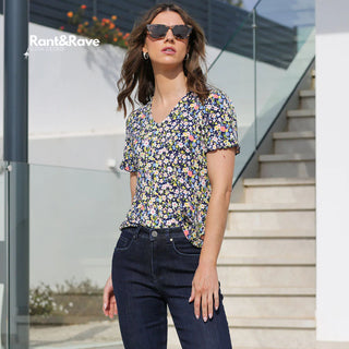 Lilah Top | Navy
